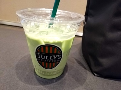 タリーズ抹茶ラテ