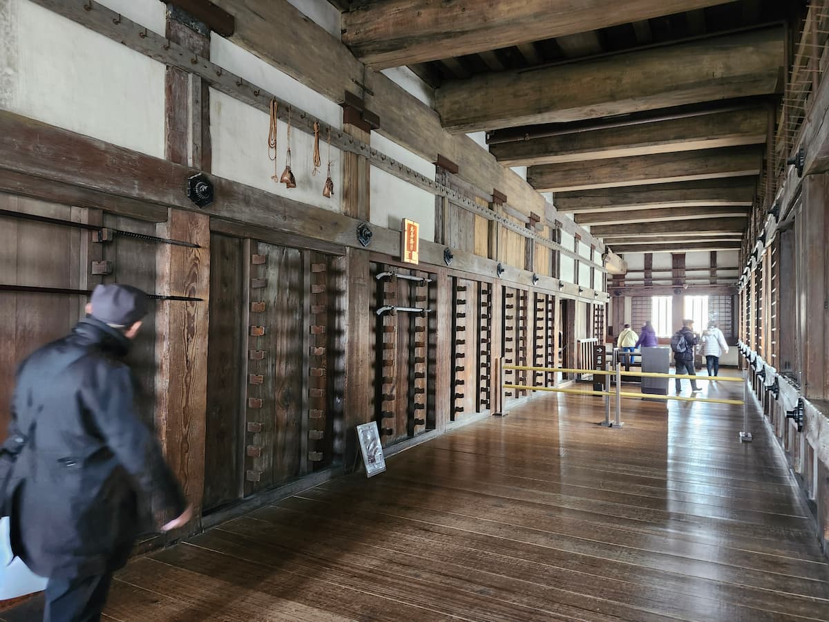 姫路城大天守内の様子