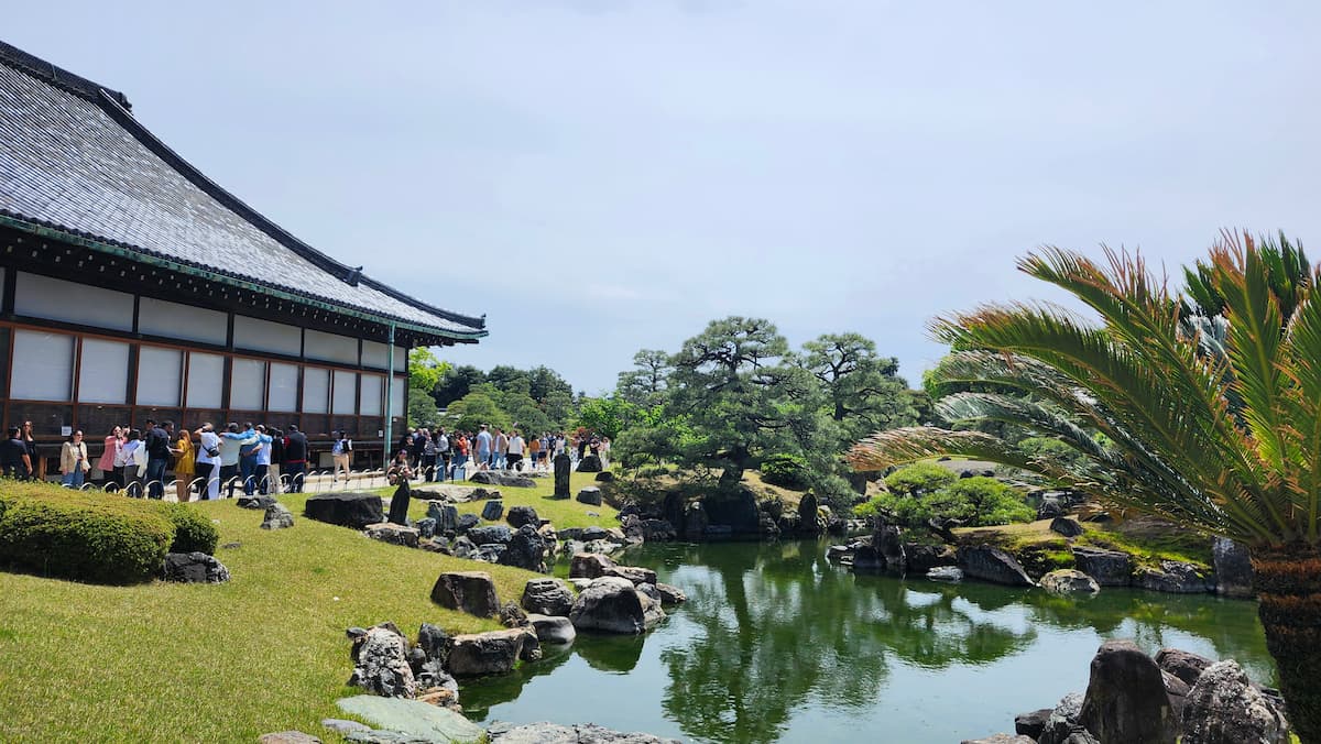 京都二条城の二の丸庭園