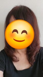 癖でジリジリしているエイジングヘア
